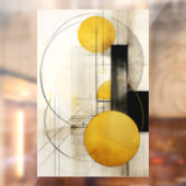 gulden snede raamsticker (Vel 2)