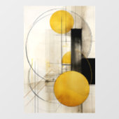 gulden snede raamsticker (Vel)