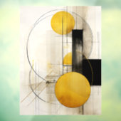 gulden snede raamsticker (Vel 3)