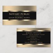 Gulden textuur elegant visitekaartje (Voorkant / Achterkant)