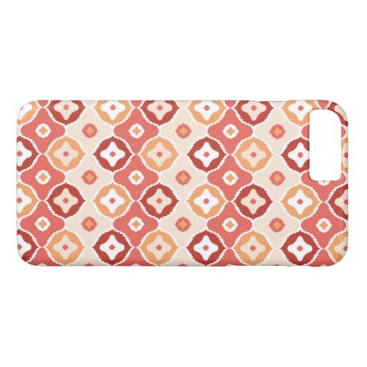 Guldenikatgeometrisch patroon Case-Mate iPhone case (Achterkant (Horizontaal))