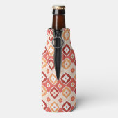 Guldenikatgeometrisch patroon flesjeskoeler (Fles Achterkant)