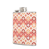 Guldenikatgeometrisch patroon heupfles (Links)