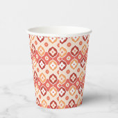Guldenikatgeometrisch patroon papieren bekers (Rechts)