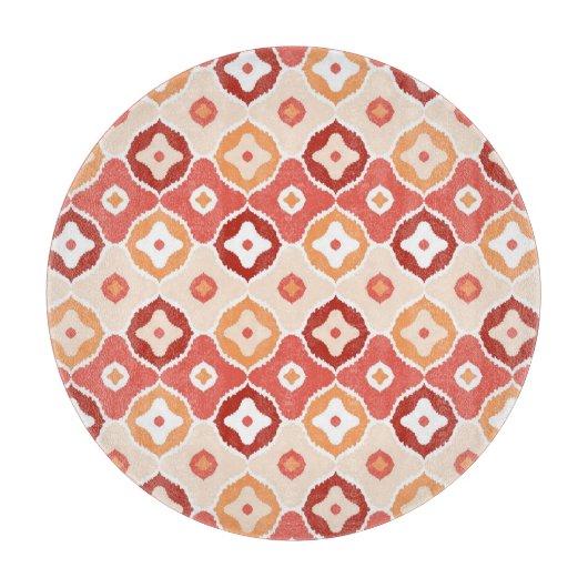 Guldenikatgeometrisch patroon snijplank (Voorkant)