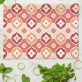 Guldenikatgeometrisch patroon theedoek (Gevouwen)