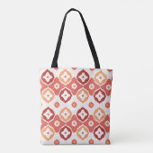 Guldenikatgeometrisch patroon tote bag (Achterkant)