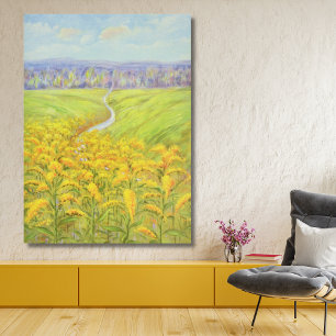 Guldenroede door Cargill, 1937 Canvas Afdruk