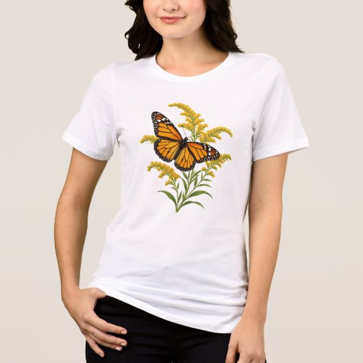 Guldenroede Fladder Tri-Blend Shirt (Voorkant)