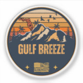 Gulf Breeze, Florida Sticker (Voorkant)