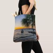Gulf Breeze Florida Sunset All Over Canvas tas (Dichtbij)