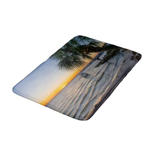 Gulf Breeze Sunset Bath Mat (Gekanteld)