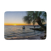 Gulf Breeze Sunset Bath Mat (Voorkant)