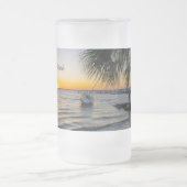 Gulf Breeze Sunset Frosted Beer Mok (Center)