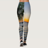Gulf Breeze Sunset Leggings (Achterkant)
