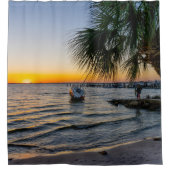 Gulf Breeze Sunset Shower Curtain Douchegordijn (Voorkant)