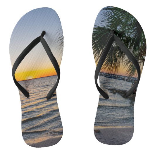 Gulf Breeze Sunset Teenslippers (Voetbed)