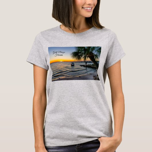 Gulf Breeze Sunset Women's T-Shirt (Voorkant)