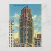 Gulf Building, Houston, Texas Briefkaart (Voorkant)