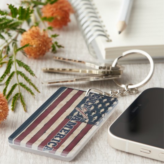 Gulf Coast of America acryl sleutelhanger (Voorkant Rechts)