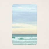 Gulf Coast Peaceful Shores Sunset Visitekaartje (Voorkant)