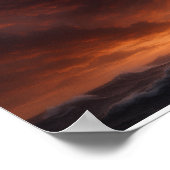 Gulf Coast Storm Poster - Lighthouse Hurricane Art (Hoek)