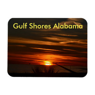 Gulf Coast Sunset Magneet