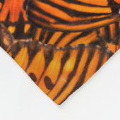 Gulf fritillair of Passion butterflies oranje Fleece Deken (Hoek)
