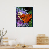 Gulf Fritillary Art Print -20x24 - of kleiner (Keuken)
