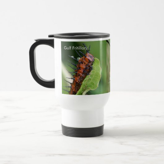 Gulf Fritillary Butterfly Lifecycle Thermal Cup Reisbeker (Links)