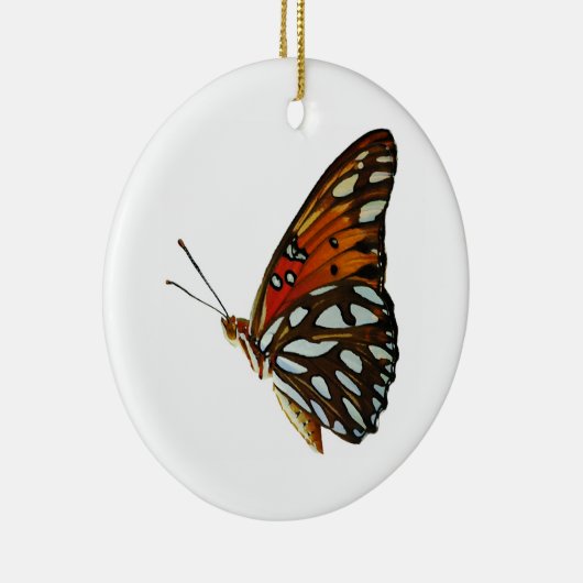 Gulf fritillary butterfly ornament (Rechts)
