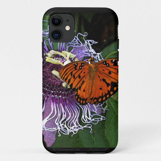Gulf Fritillary iPhone5 Hoesje (Achterkant)