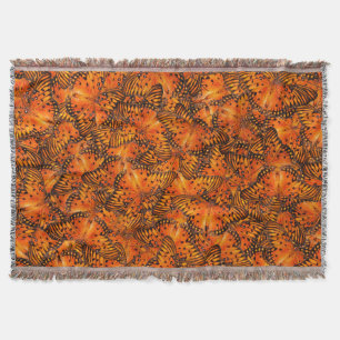 Gulf fritillary of Passion butterflies oranje Deken