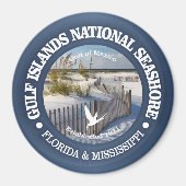 Gulf Islands National Seashore Magneet (Voorkant)