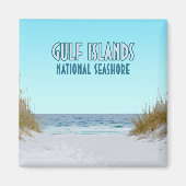 Gulf Islands National Seashore Mississippi Florida Magneet (Voorkant)