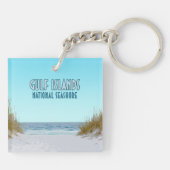 Gulf Islands National Seashore Mississippi Florida Sleutelhanger (Achterkant)