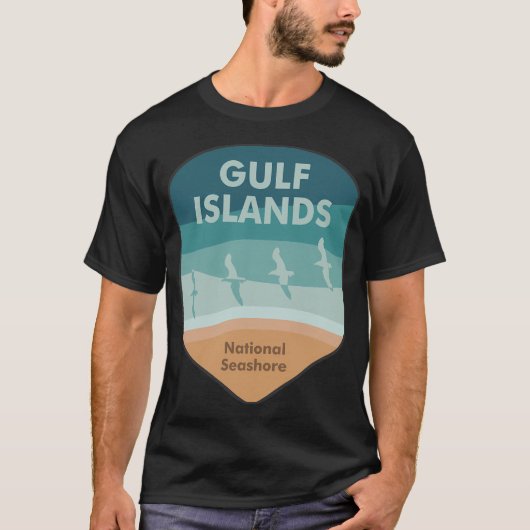 Gulf Islands National Seashore T-shirt (Voorkant)