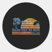 Gulf Of United States Of America Est. 2025  Ronde Sticker (Voorkant)