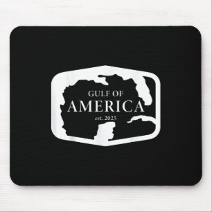 Gulf Retro of America EST 2025 Amerikaanse Mannen Muismat