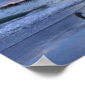 Gulf Shores Alabama Beach Sunrise Pier Poster (Hoek)