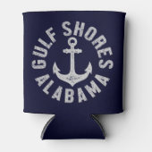 Gulf Shores, Alabama Blikjeskoeler (Voorkant)