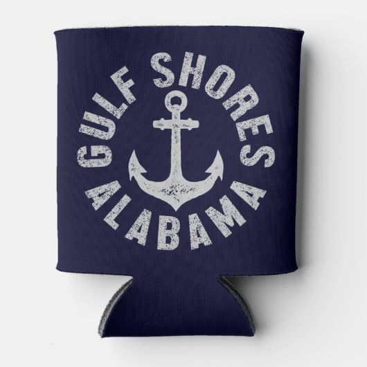 Gulf Shores, Alabama Blikjeskoeler (Voorkant)