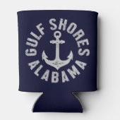 Gulf Shores, Alabama Blikjeskoeler (Achterkant)