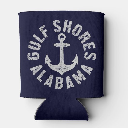 Gulf Shores, Alabama Blikjeskoeler (Achterkant)