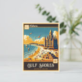 Gulf Shores, Alabama |  Briefkaart (Staand voorkant)