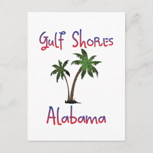 Gulf Shores Alabama Briefkaart