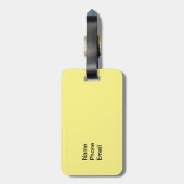 Gulf Shores Alabama Crab Bagagelabel (Achterkant verticaal)