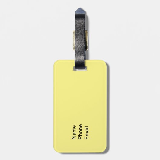 Gulf Shores Alabama Crab Bagagelabel (Achterkant verticaal)