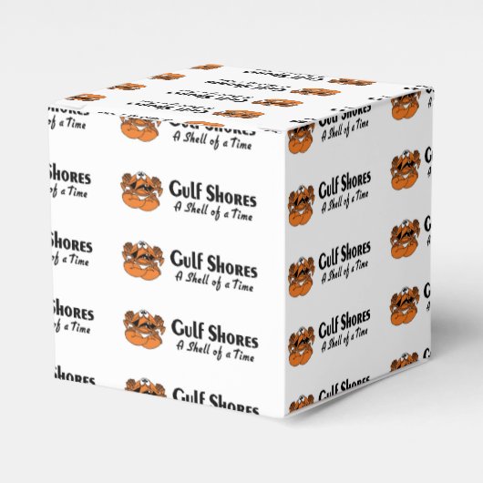Gulf Shores Alabama Crab Bedankdoosjes (Voorkant Zijde)