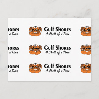 Gulf Shores Alabama Crab Briefkaart